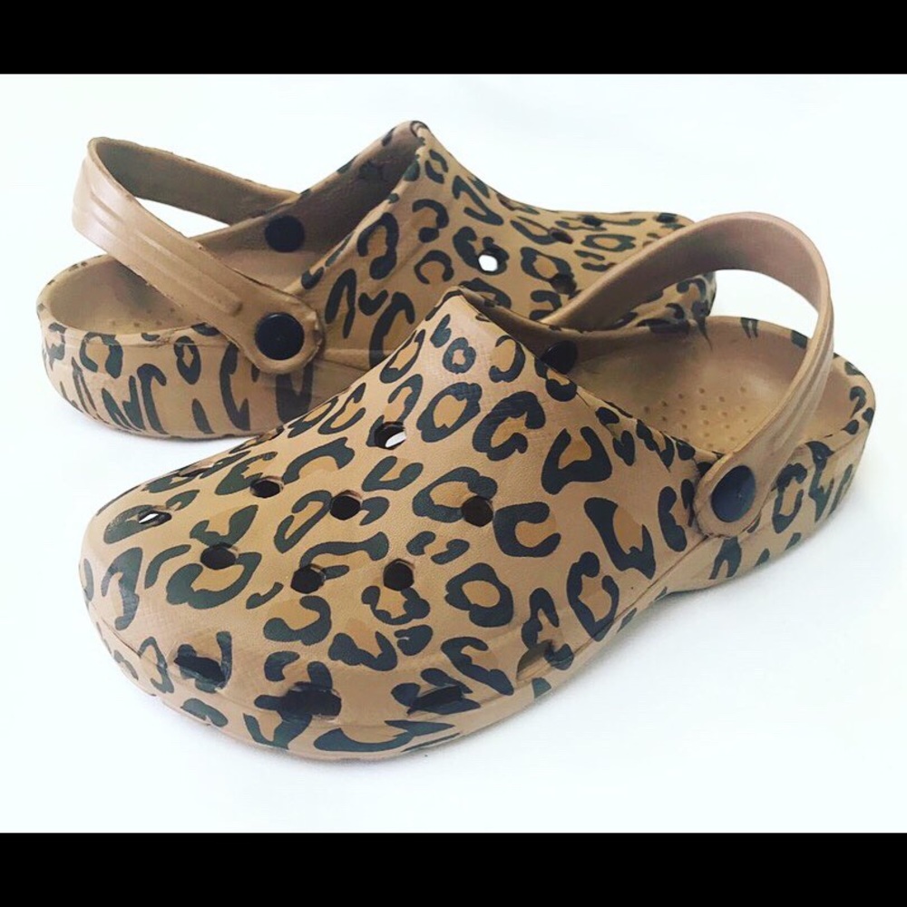 Cheetah Clogs